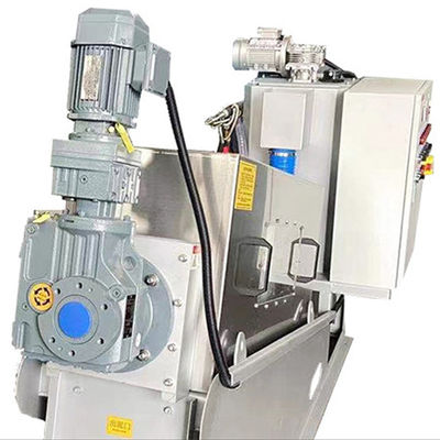 フル オートマチックのステンレス鋼の螺線形の沈積物の脱水機システム2.23kw 380Volt
