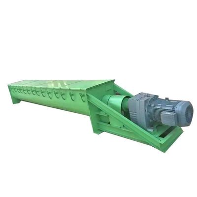 UのタイプShaftlessの沈積物の粉のオーガーねじコンベヤー機械SS316L 1-10t/h