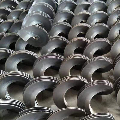 304ステンレス鋼U字型Shaftlessねじコンベヤー機械1~20m長さ