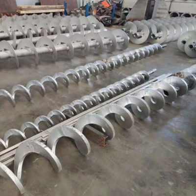 304/316SSセメントの石炭石灰具体的な穀物螺線形ねじコンベヤー1.5-5.5kw