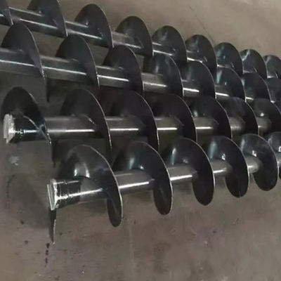 1~100mの長さはセメントの穀物の粉のための炭素鋼Shaftlessねじコンベヤーを自動化した