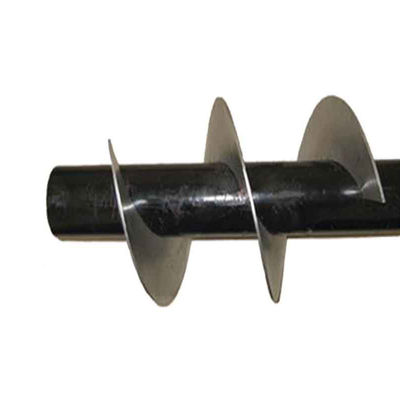 染まる汚水処理のための5t/H SS316の泥のオーガーのShaftlessねじベルト・コンベヤー