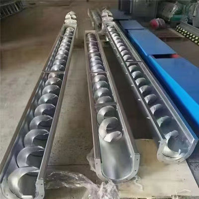 カスタム化304SS ShaftlessねじコンベヤーのShaftlessの螺線形のコンベヤー