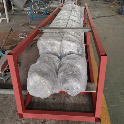 炭素鋼Shaftlessの螺線形のコンベヤーのAdjsutableの速度は1~100mをカスタマイズした