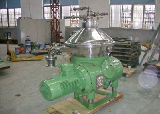 高速ディスク遠心分離機 層形成と分離部品の収集