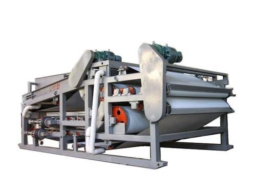 3.0KW重力ベルトの濃厚剤の排水処理、合金鋼の沈積物ベルト フィルター出版物
