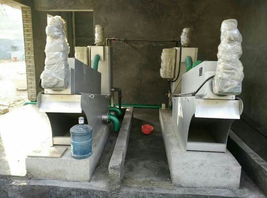 4.5m3/h手回し締め機の沈積物の排水機械、化学沈積物の排水装置