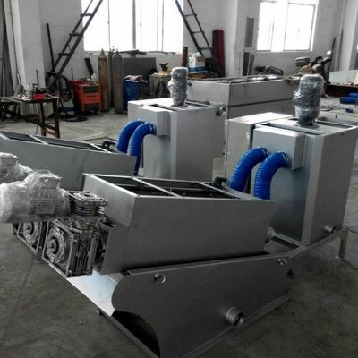 4.5m3/h手回し締め機の沈積物の排水機械、化学沈積物の排水装置