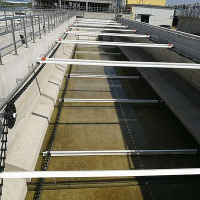 4.5m走行橋沈積物スクレーパーの非金属チェーン版摩擦材料