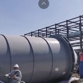 5.6m石灰貯蔵タンク、システムに投薬するステンレス鋼石灰