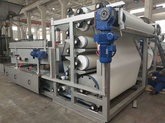 20kg/hベルトの出版物はの排水処理のための1000mmベルト フィルター出版物排水に泥をつける