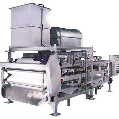 20kg/hベルトの出版物はの排水処理のための1000mmベルト フィルター出版物排水に泥をつける
