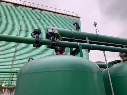 炭素鋼の産業水処理システムのゴム製はさみ金