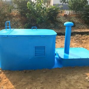 膜生物的リアクター技術の10m3/h汚水処理装置