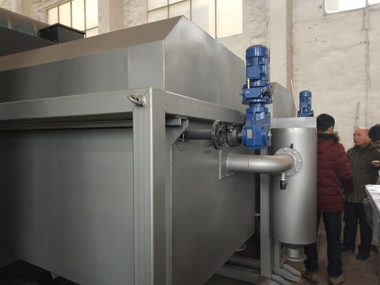ステンレス鋼のスラリーの排水装置、10m3/hベルトの出版物の排水処理