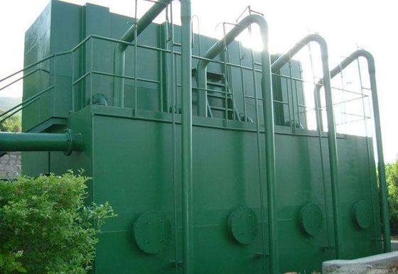 有機性下水の化学水清浄器装置のそれに続くろ過