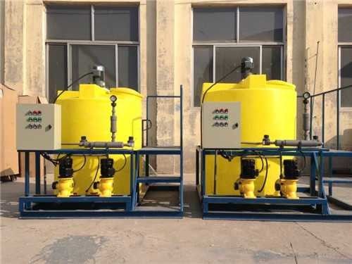 自動満ちる化学投薬の単位黄色い1000L/H