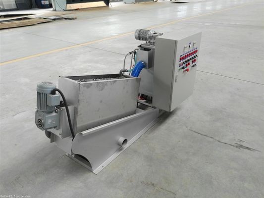 100mm積み重ねられたねじ沈積物排水機械産業等級